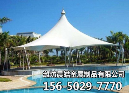 泳池遮阳膜结构