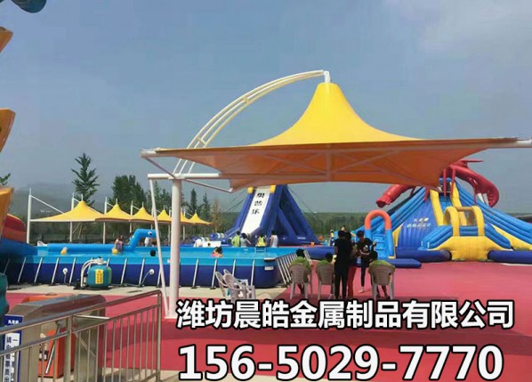 泳池遮阳膜结构