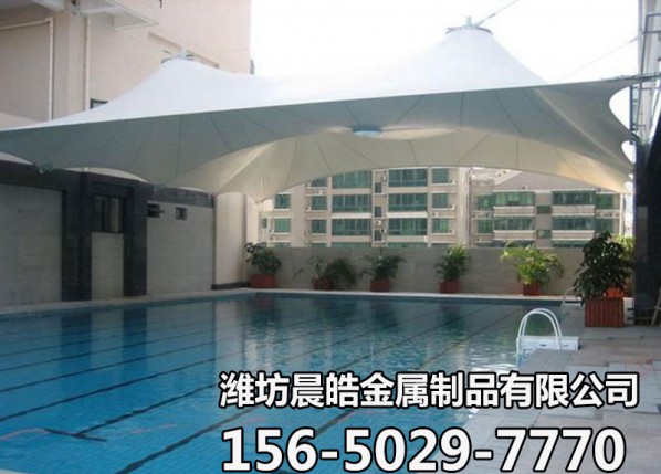 泳池遮阳膜结构