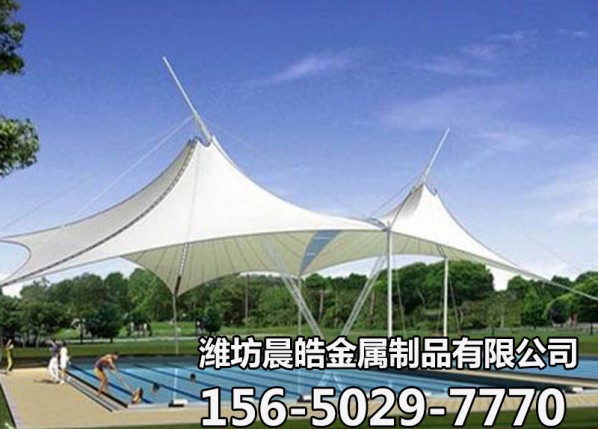 泳池遮阳膜结构